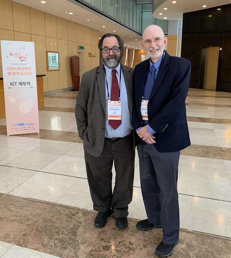 Dr. Perlis & Posner at the Korean Neurological Association Conference (2023)