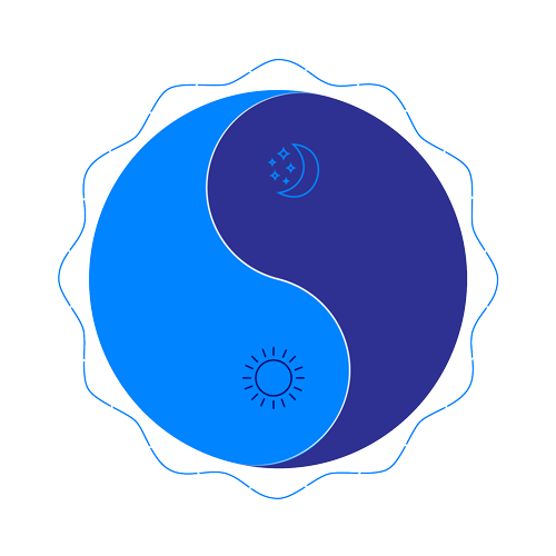 Chronobiology and Sleep Institute Logo Dark