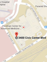 map of 3400 Civic Center Blvd