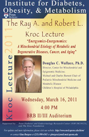 2011 Kroc Lecture Poster