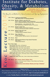2014 Kroc Lecture Agenda
