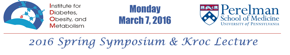Spring Symposium & Kroc Lecture Banner