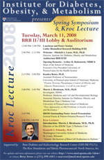 Spring Symposium & Kroc Lecture Agenda