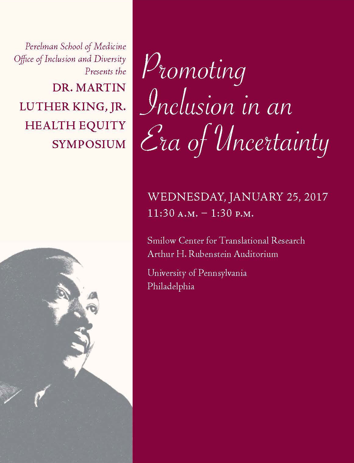 2017 Martin Luther King, Jr. Health Equity Symposium
