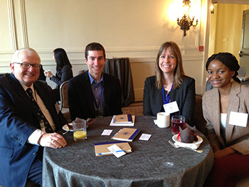 Perelman School of Medicine networking breakfast at the 2013 Wharton Health Care Business Conference