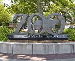 Philadelphia Zoo signage