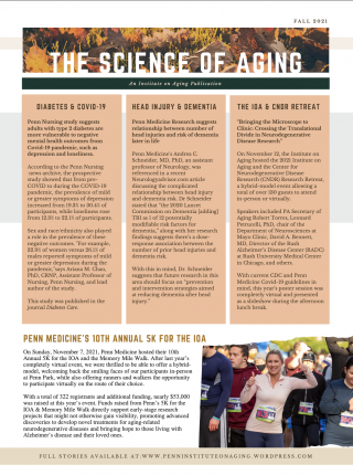 The Science of Aging: Fall 2021