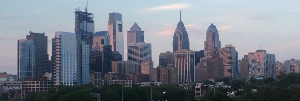 image of buildings of Philadelphia skyline