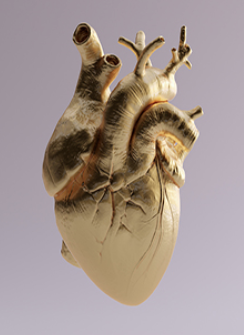 image of entire heart perfused