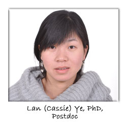 Lan (Cassie) Ye, Ph.D., Postdoc