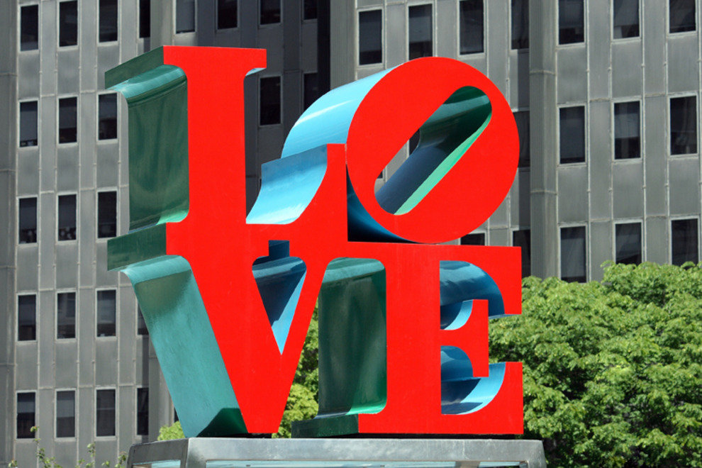 LOVE sculpture