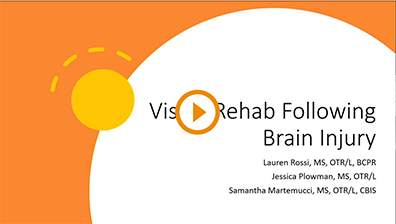 Visual Rehab Post TBI