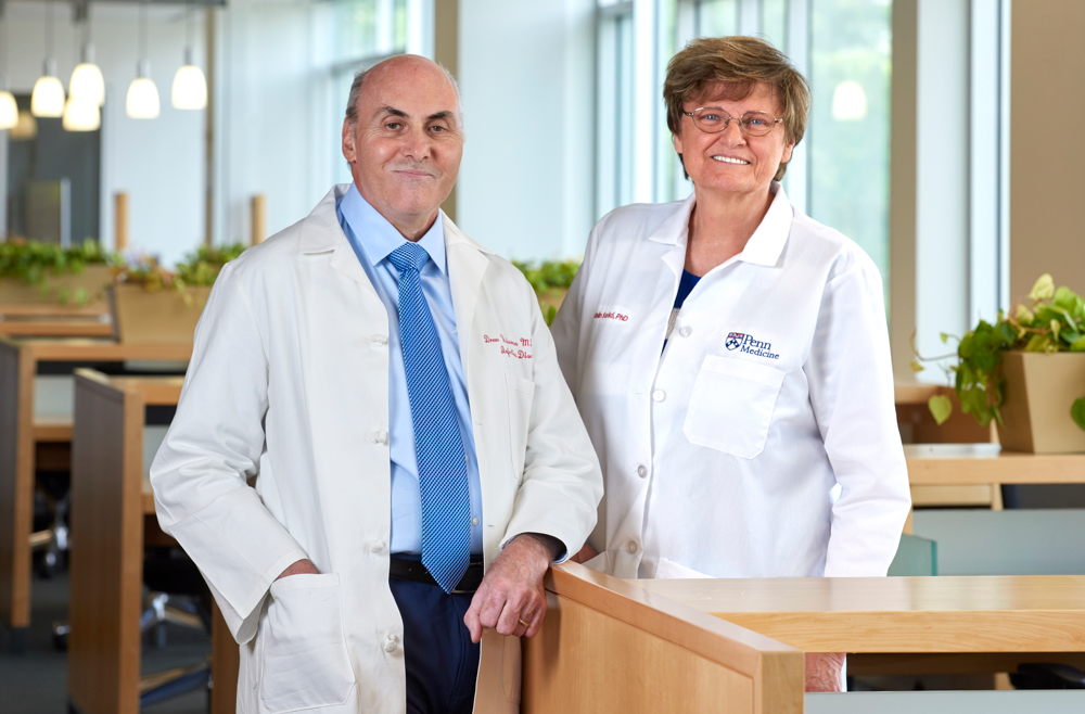 Katalin Karikó and Drew Weissman
