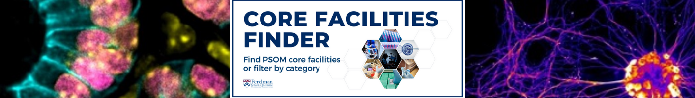 core facilities finder banner