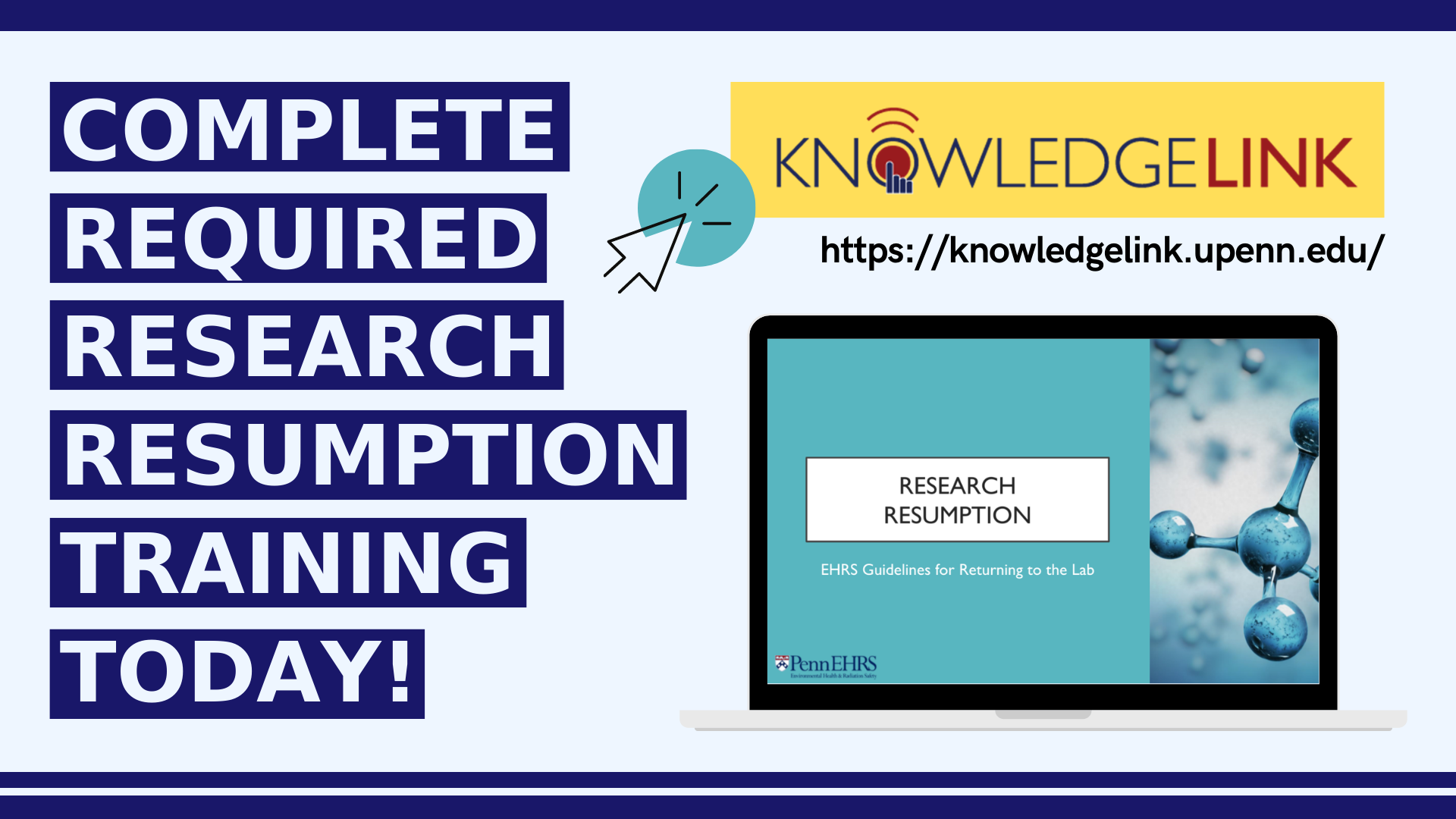 Complete Required Research Resumption Training