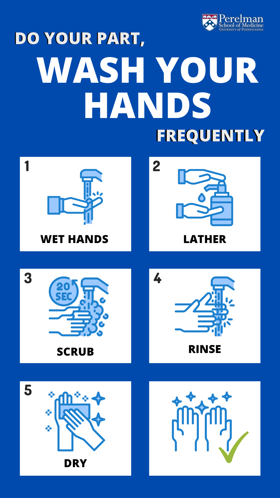 Do your part, wash your hands portrait