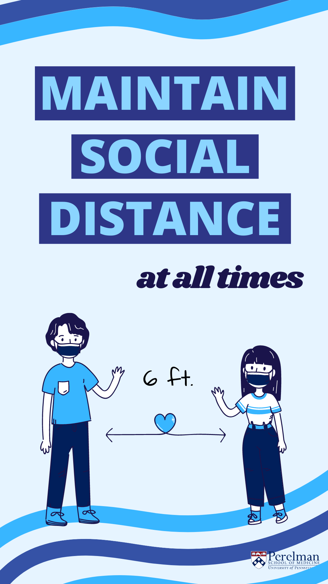 Maintain Social Distance portrait