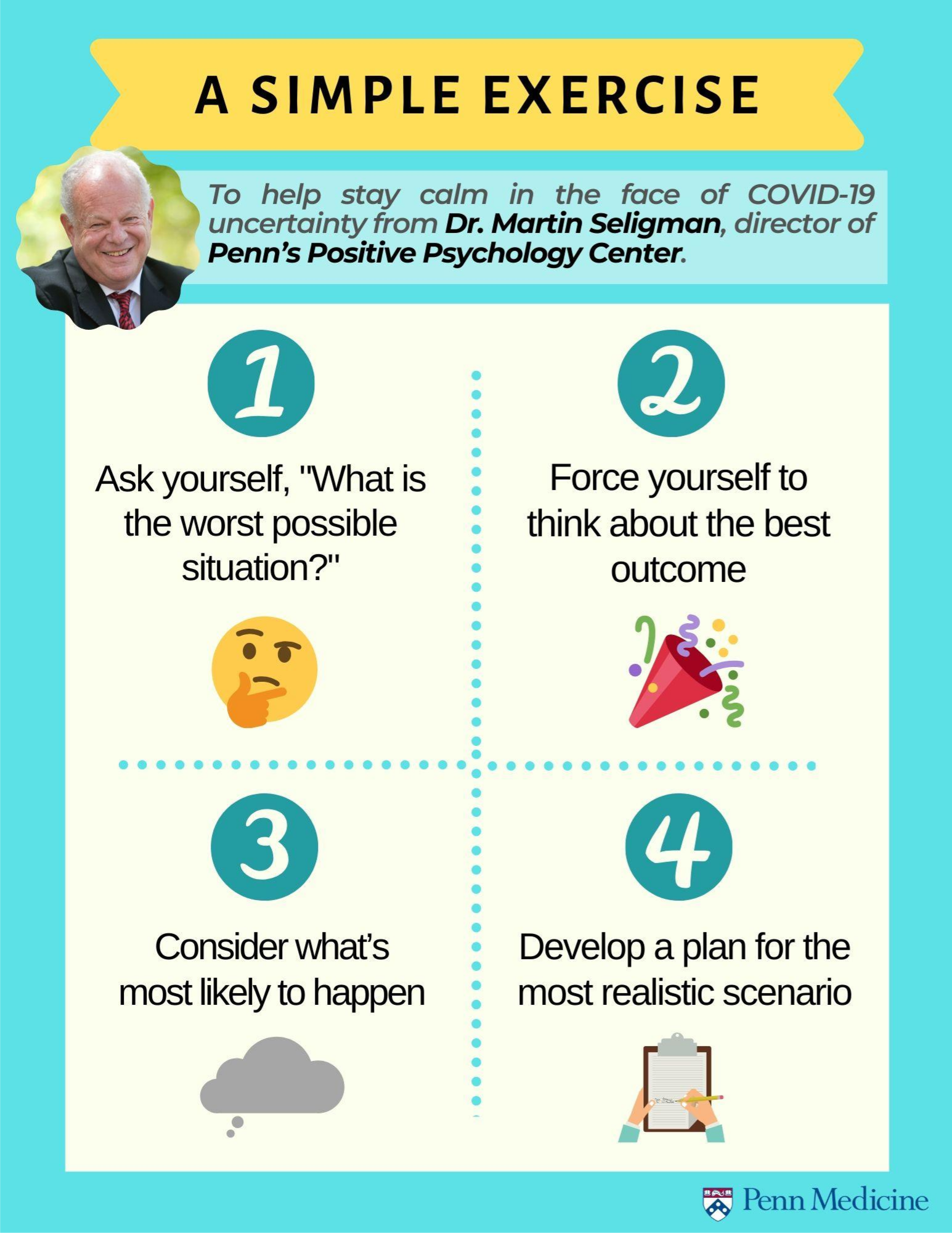 Stay Calm when Facing Uncertainty
