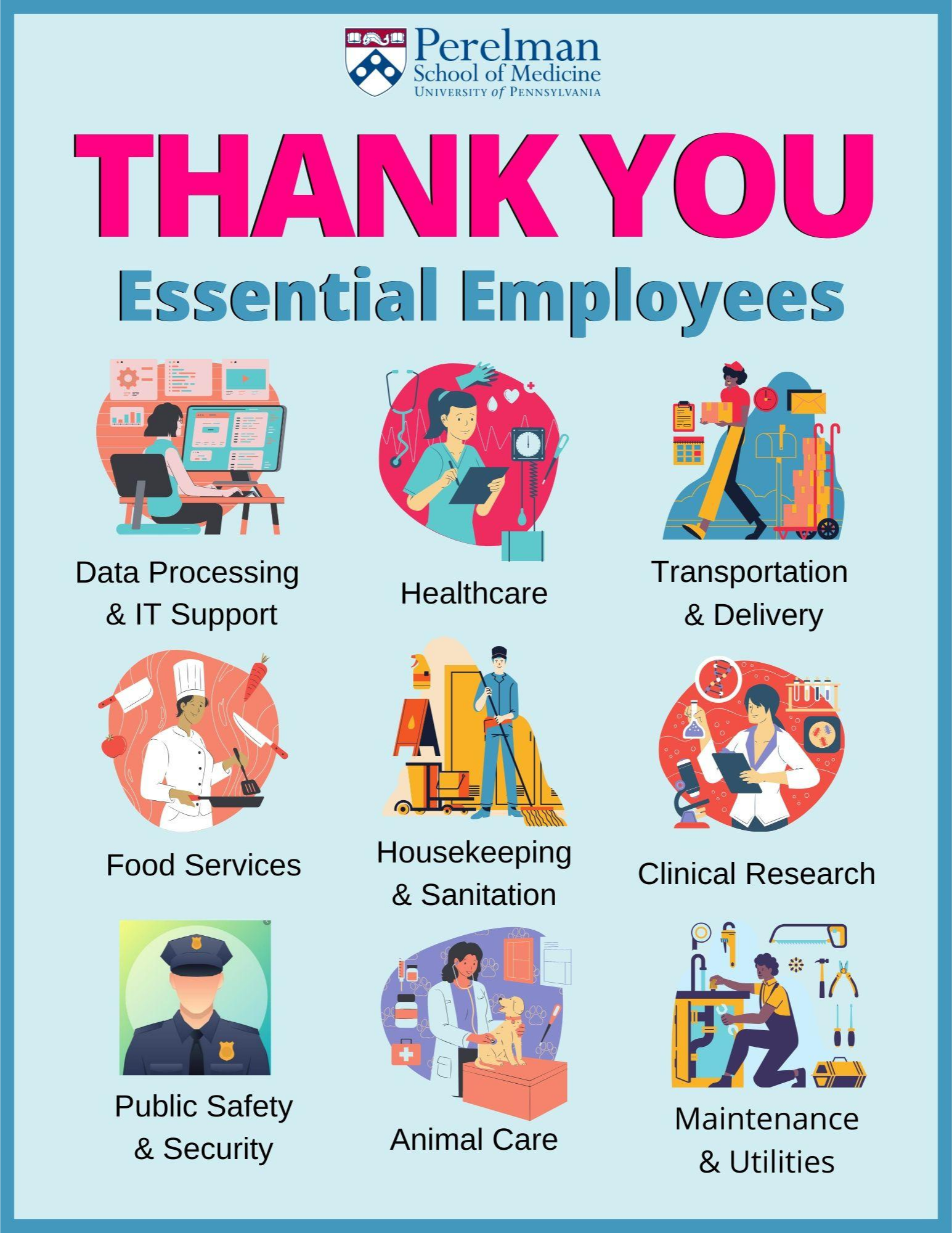 Thank You Essential Employees
