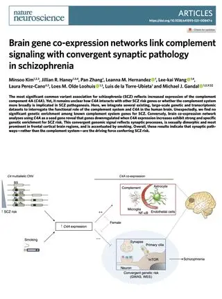 Kim M et al., Nat Neuro, 2021