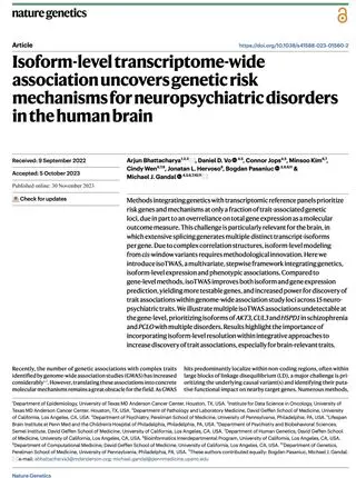 Bhattacharya et al., Nature Genetics 2023