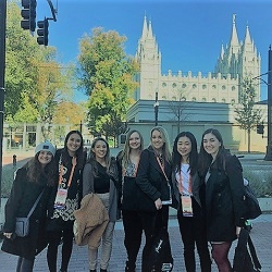 Students at the NSGC conference in Salt Lake City