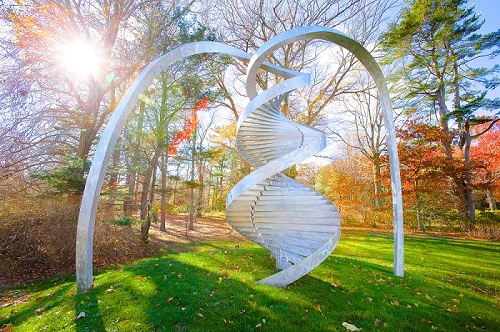 DNA Sculpture from Cold Springs Harbor