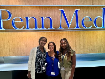 Summer interns at the University of Pennsylvania
