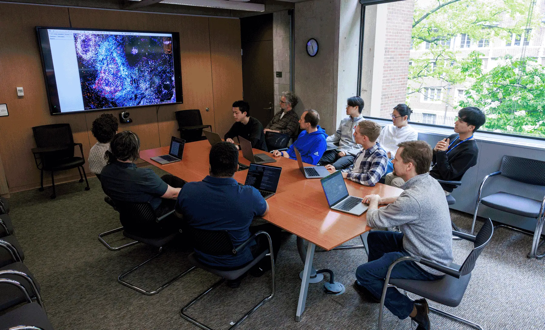 presentation in a meeting