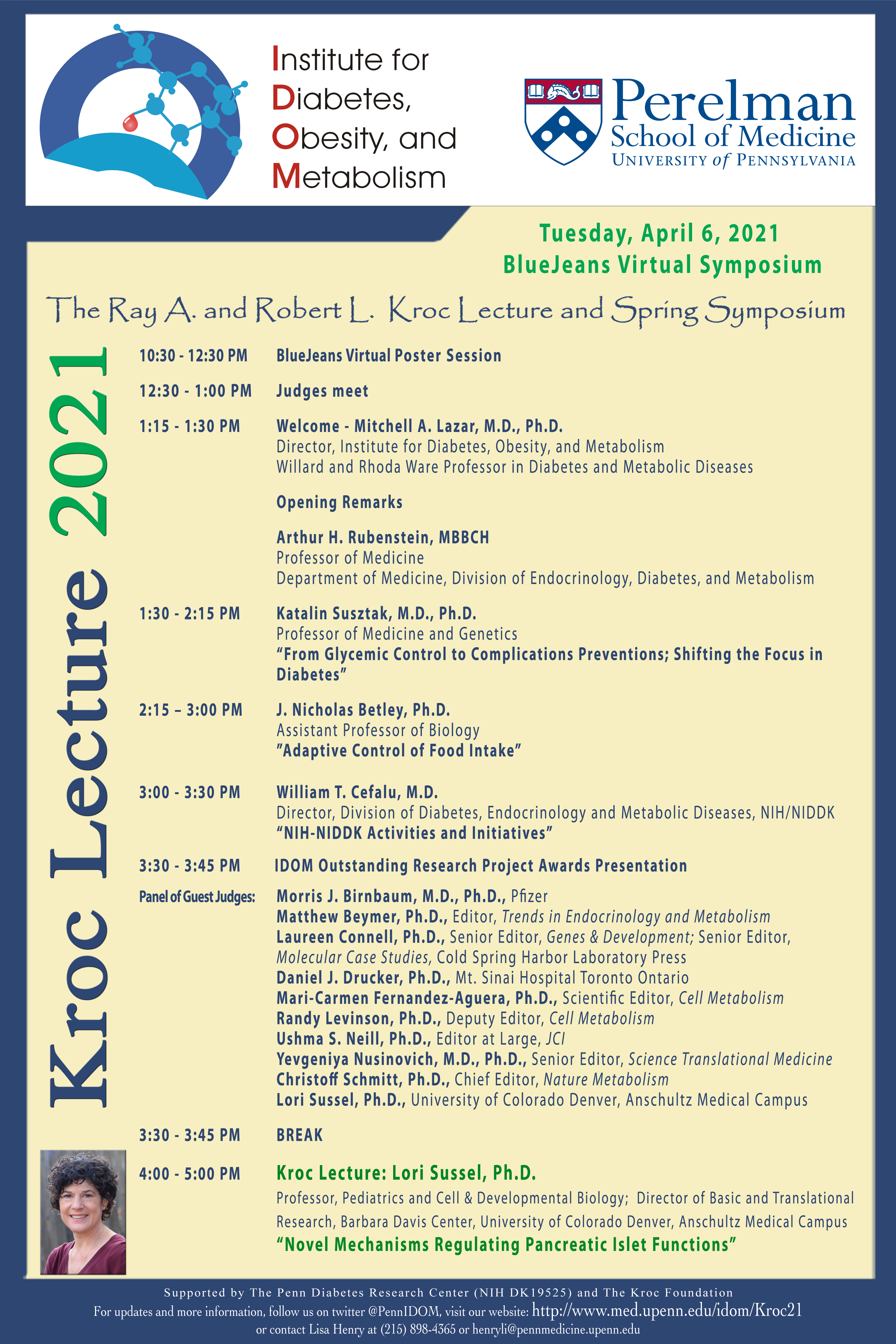 Spring Symposium Agenda