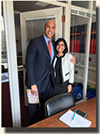 Dr. Agarwal and Senator Booker