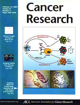 Cancer Research Cover