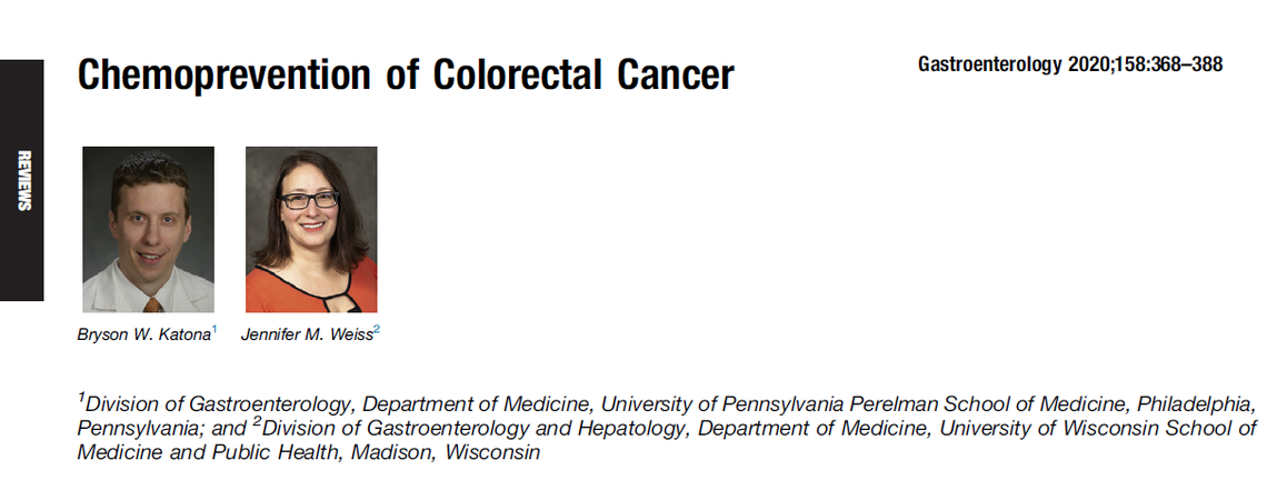 Gastro CRC chemoprevention header