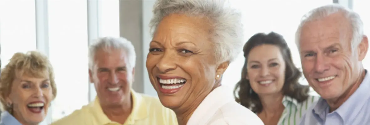 Memories 2 Homepage Banner Senior Citizen Community Smiling