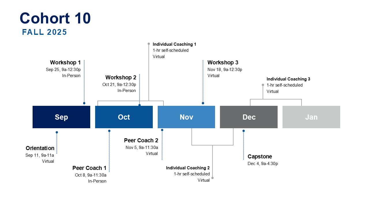 LEI Cohort 10 Timeline Map