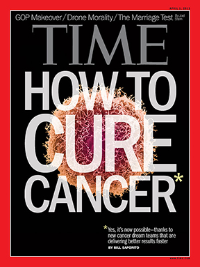 Time Magazine Cover - How to Cure Cancer