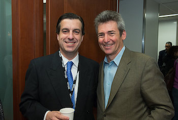 Dr. Gonzalez-Alegre and Dr. Matthew Stern