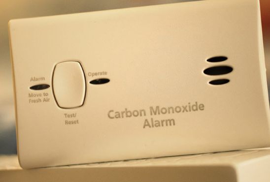 Complimentary carbon monoxide detectors for patients without.