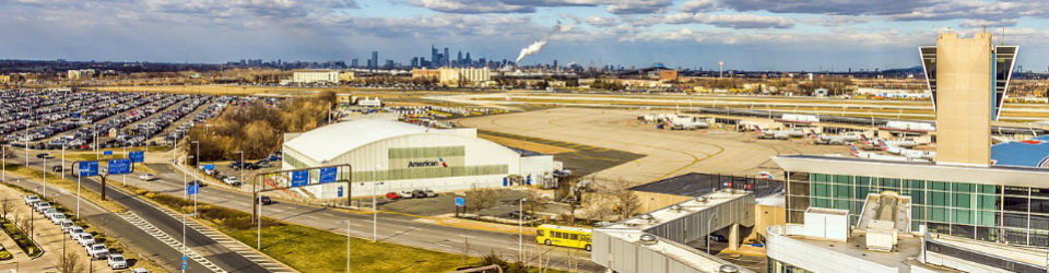 View of Philadelphia International Airport