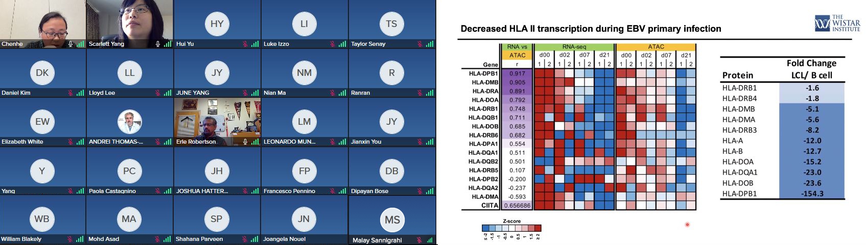 Regulation of Major Histocompatibility Complex expression by Epstein-Barr virus latent protein EBNA2