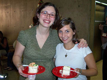 Jenn Orthmann-Murphy (left), Meryl (right)