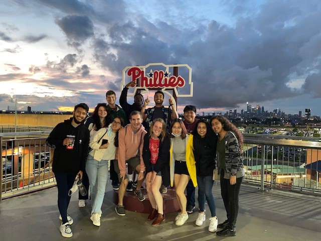 2021 SUPERS at the Phillies game