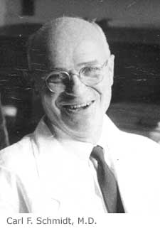 Carl F. Schmidt, M.D.