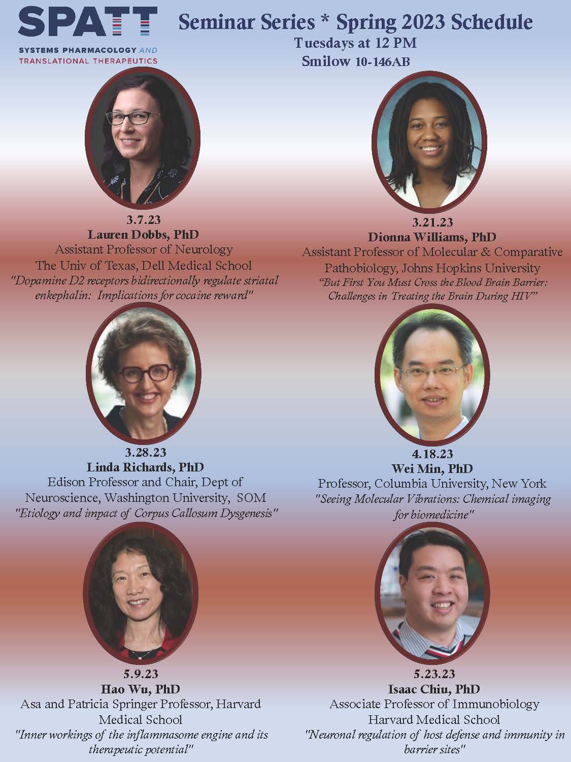 Mar-May Seminars