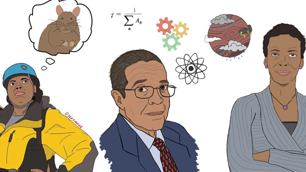 Illustration of scientists