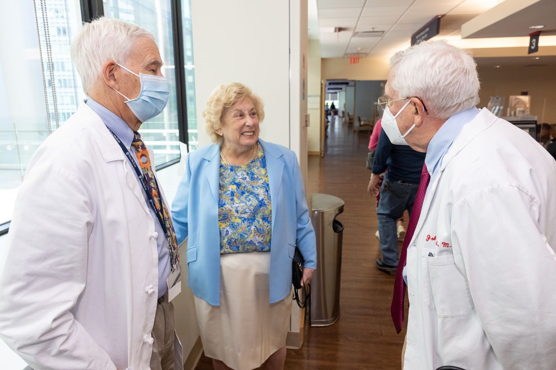 Joan Thalheimer, Dr. Carver and Dr. Glick