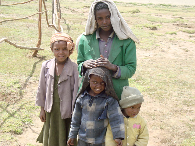 Amhara High Altitude kids