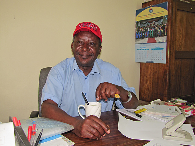 tea at the desk