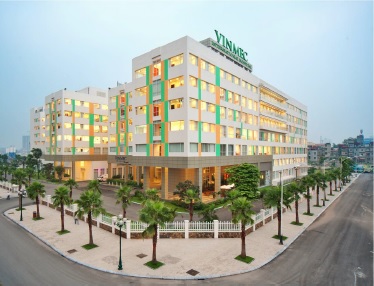 Vinmec's flagship Times City Hospital in Hanoi, Vietnam