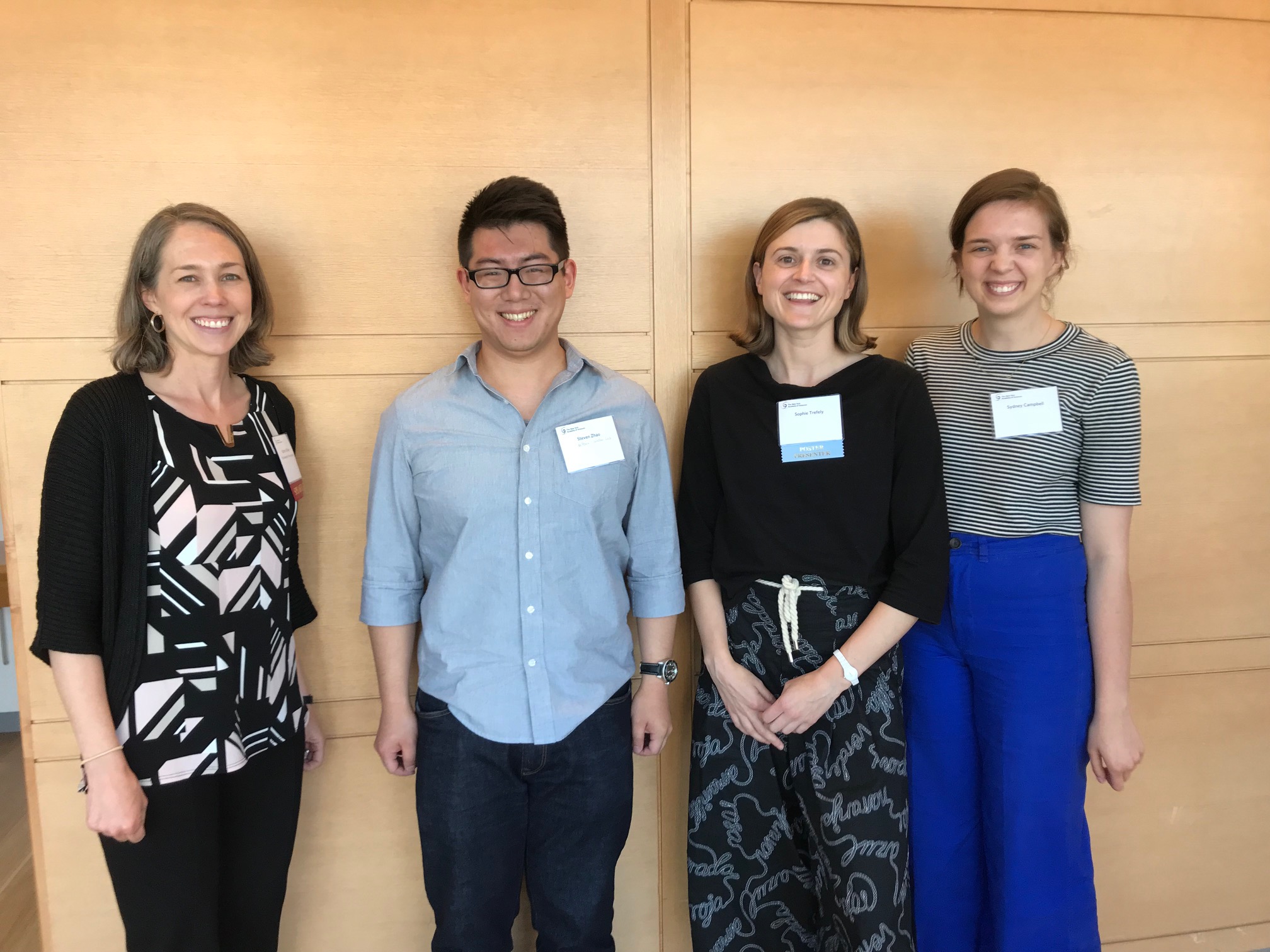  Katy, Steve, Sophie, and Sydney at the NYAS Cancer Metabolism and Signaling Symposium